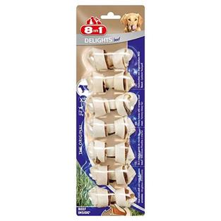 8in1 Delights Bones Biftekli Köpekler İçin Ağız Bakım Kemiği XSmall