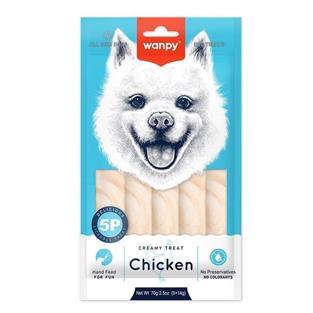 Wanpy Tavuklu Krema Köpek Ödülü 5x14 Gram