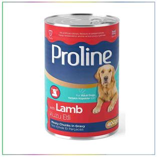 Proline Sos İçinde Parça Kuzu Etli Yetişkin Köpek Konservesi 400 Gram