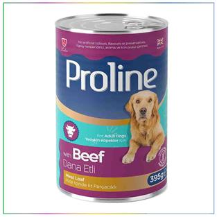 Proline Parça Dana Etli Ezme Yetişkin Köpek Konservesi 395 Gram