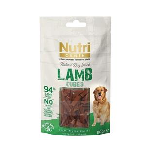 Nutri Canin Lamb Cubes Kuzu Etli Tahılsız Köpek Ödülü 80 Gram