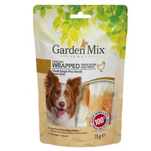 Gardenmix Sargılı Pres Kemik Köpek Ödül Maması 75 Gram