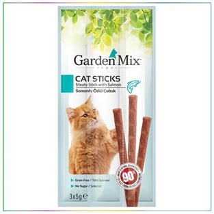 GardenMix Somonlu Kedi Stick Ödül 3x5 Gram