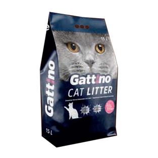 Gattino Bebek Pudrası Kokulu Kedi Kumu 15Lt.