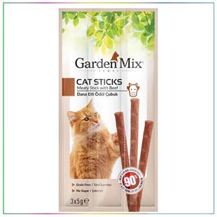 GardenMix Dana Etli Kedi Stick Ödül 3x5 Gram